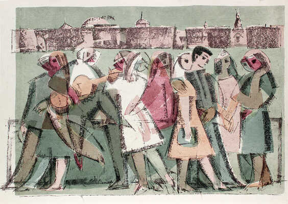 Матюх Вера Фёдоровна. На Неве